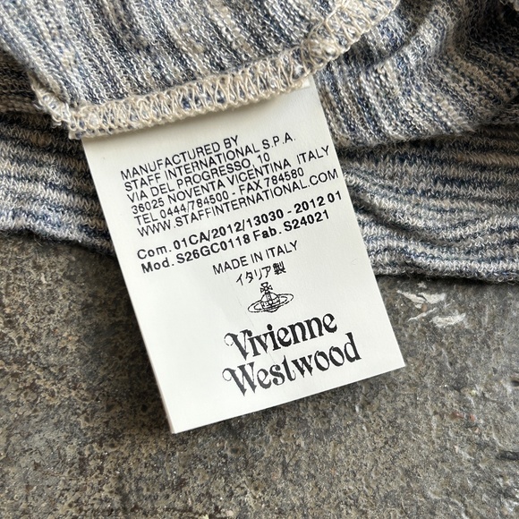 Vivienne Westwood 2012 Red Label Polo w/ Poplin Button Sleeves and Collar - Picture 8 of 12